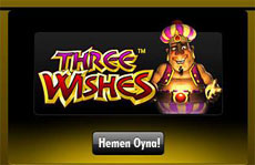 three wishes 3D slot